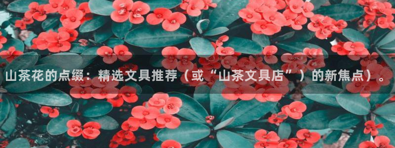龙八国际APP客户：山茶花的点缀：精选文