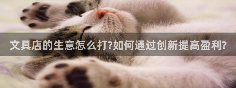 举报龙八国际：文具店的生意怎么打?如何通